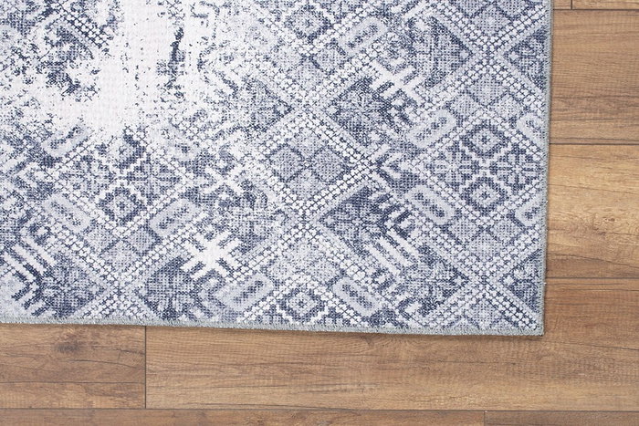 Conceptum Alfombra Soul Chenille Gris AL 54 150x230 cm 100% Poliéster Lavable a Máquina